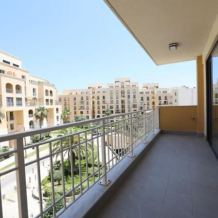 Urban St Julians 3Br With Sea Glimpse Apartament
